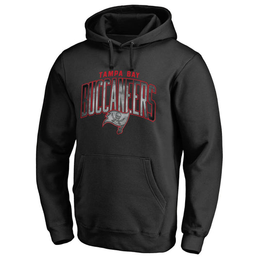 Tampa Bay Buccaneers Arch Smoke Pullover Hoodie - Black on sale