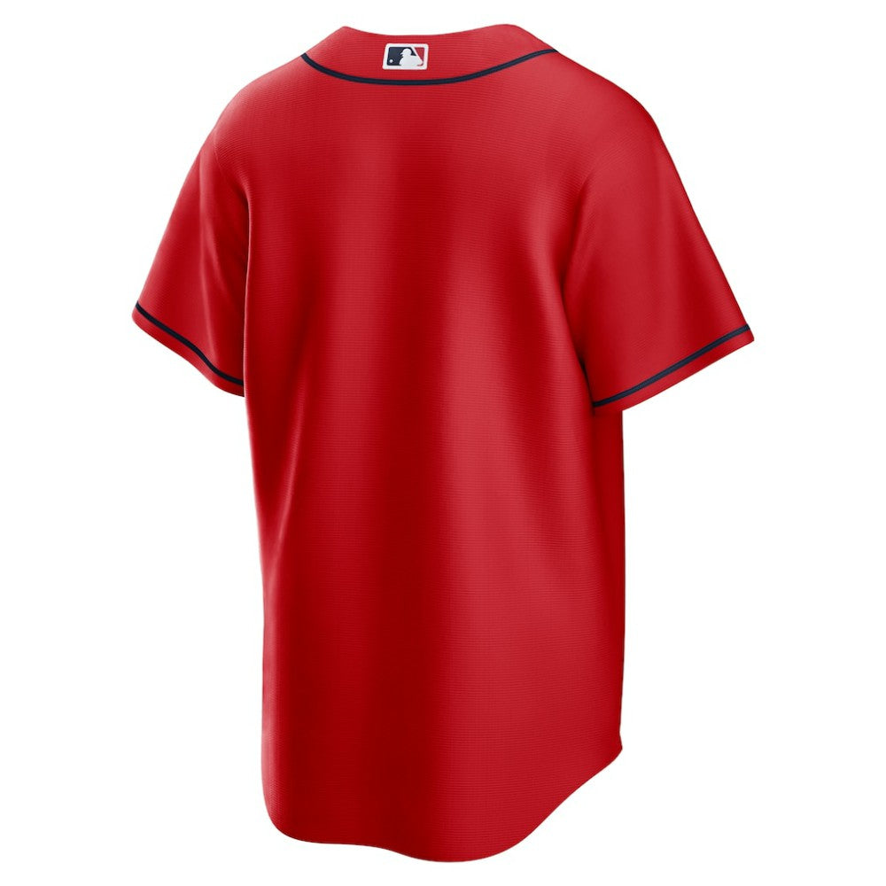 Atlanta Braves Alternate Replica Team Jersey - Red | Nike