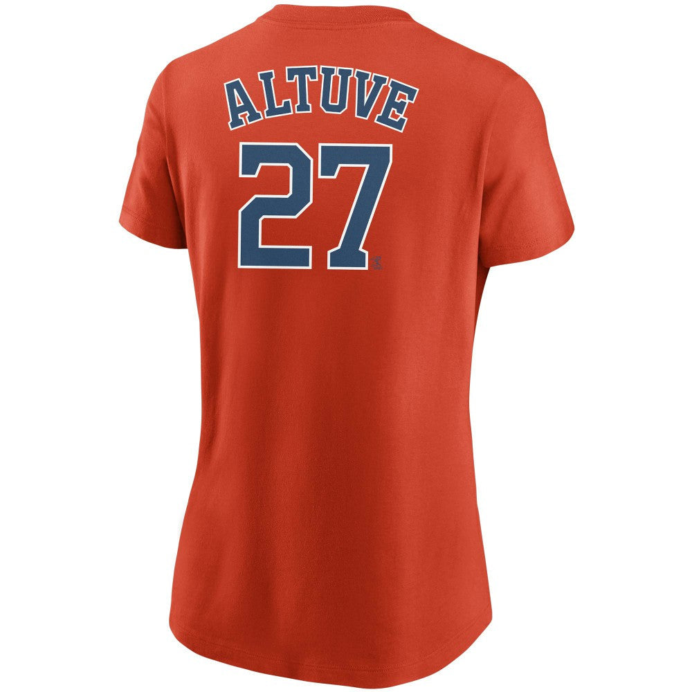 Jose Altuve Houston Astros Women's Name & Number T-Shirt - Orange | Nike