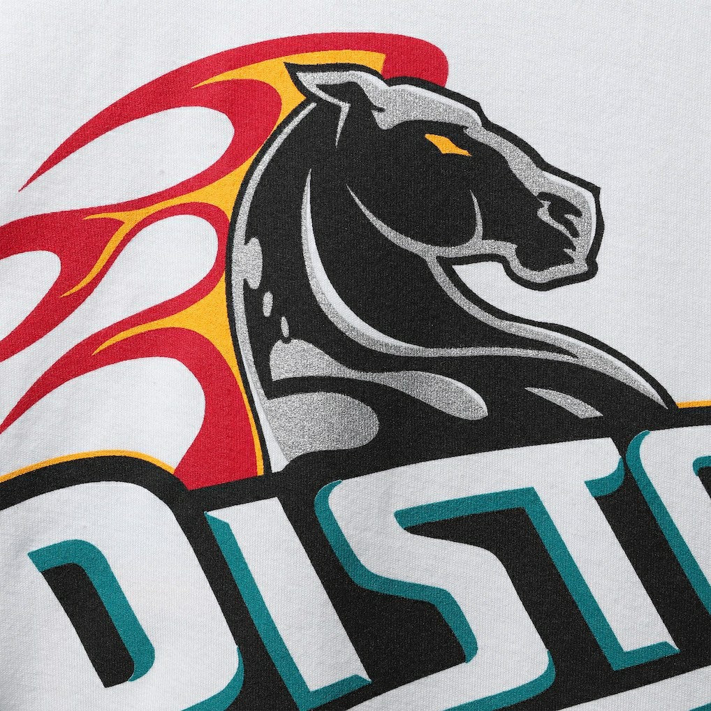 Grant Hill Detroit Pistons Hardwood Classics Stitch Name & Number T-Shirt sale - White | Mitchell & Ness shop