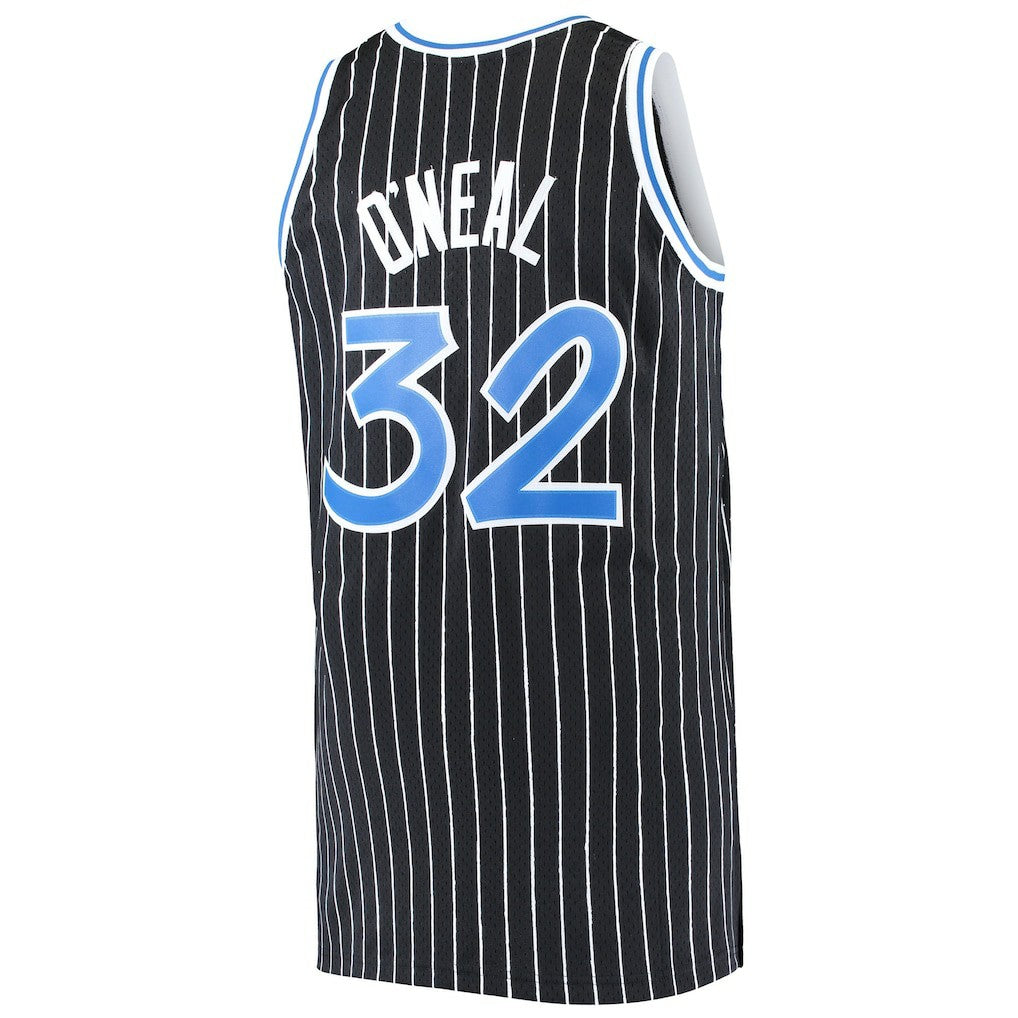 Shaquille O'Neal Orlando Magic Big & Tall Hardwood Classics Jersey - Black | Mitchell & Ness on sale