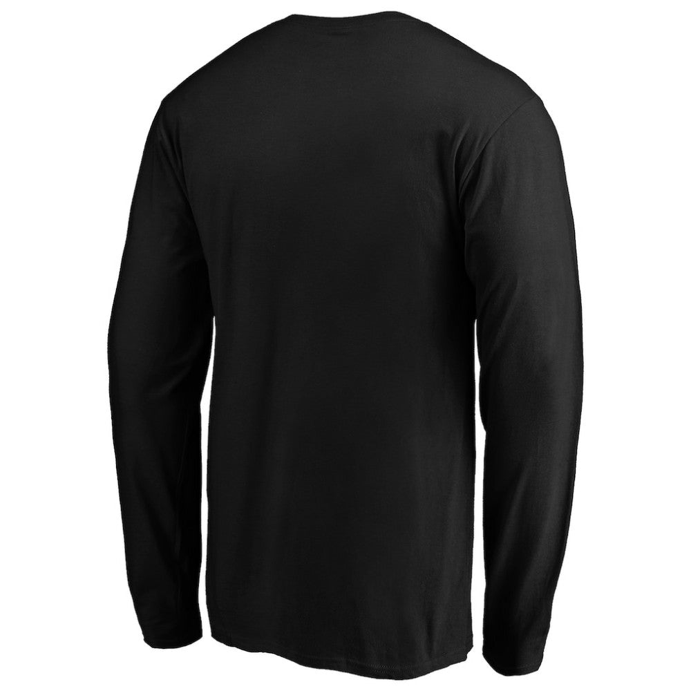 Miami Marlins Team Pride Logo Long Sleeve T-Shirt - Black