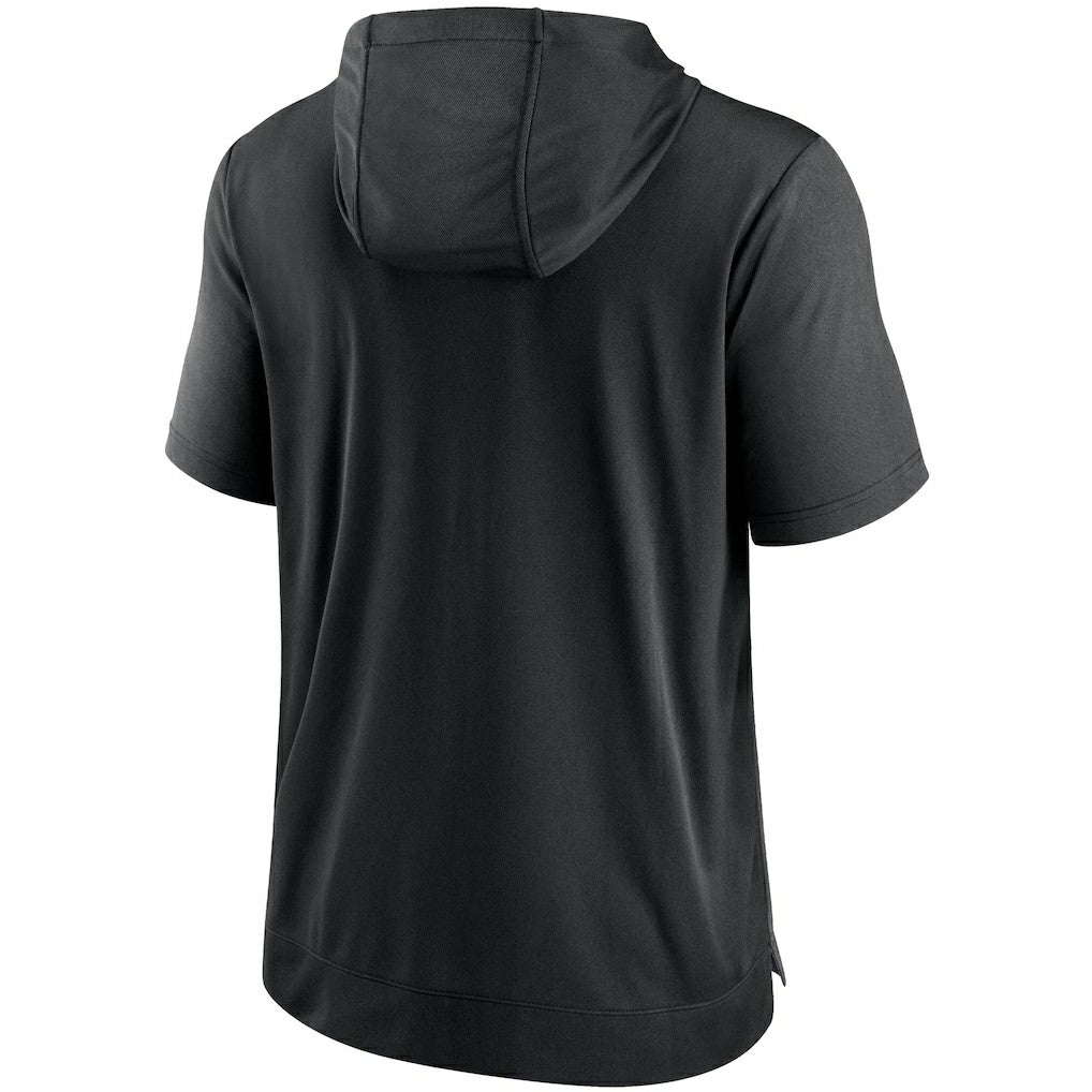 Las Vegas Raiders Performance Hoodie T-Shirt - Heathered Charcoal/Black | Nike cheap