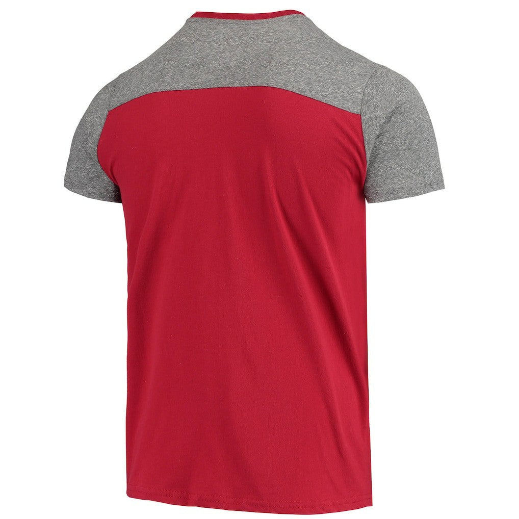 Arizona Cardinals Majestic Threads Field Goal Slub T-Shirt - Cardinal/Gray sale