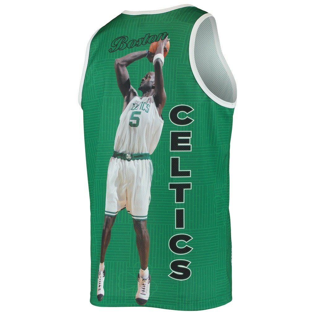 Kevin Garnett Boston Celtics Hardwood Classics Player Tank Top - Kelly Green | Mitchell & Ness discount