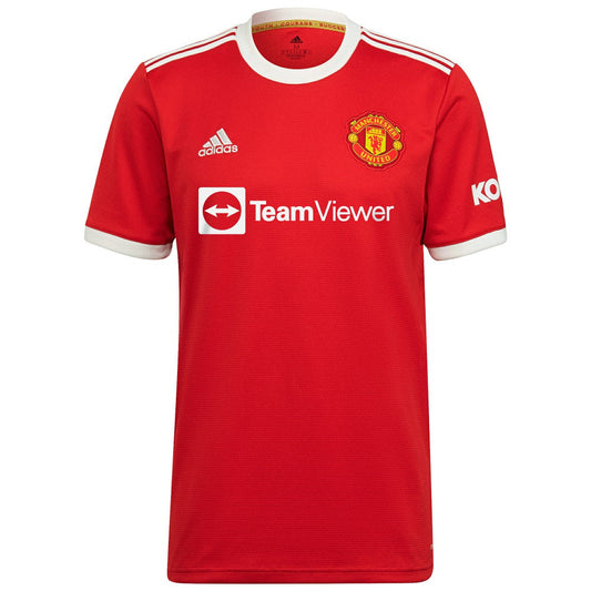 Manchester United 2021/22 Home Replica Jersey - Red | Adidas discount