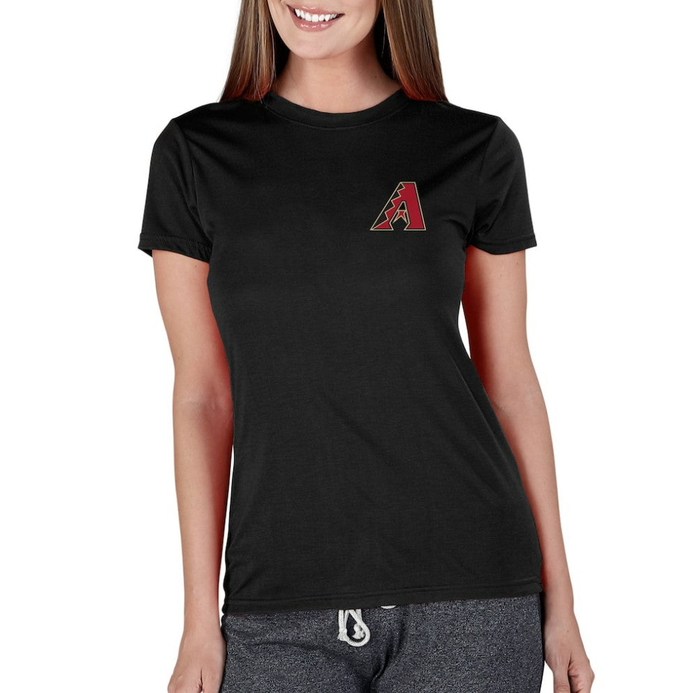 Arizona Diamondbacks Concepts Sport Women's Marathon Knit Top - Black
