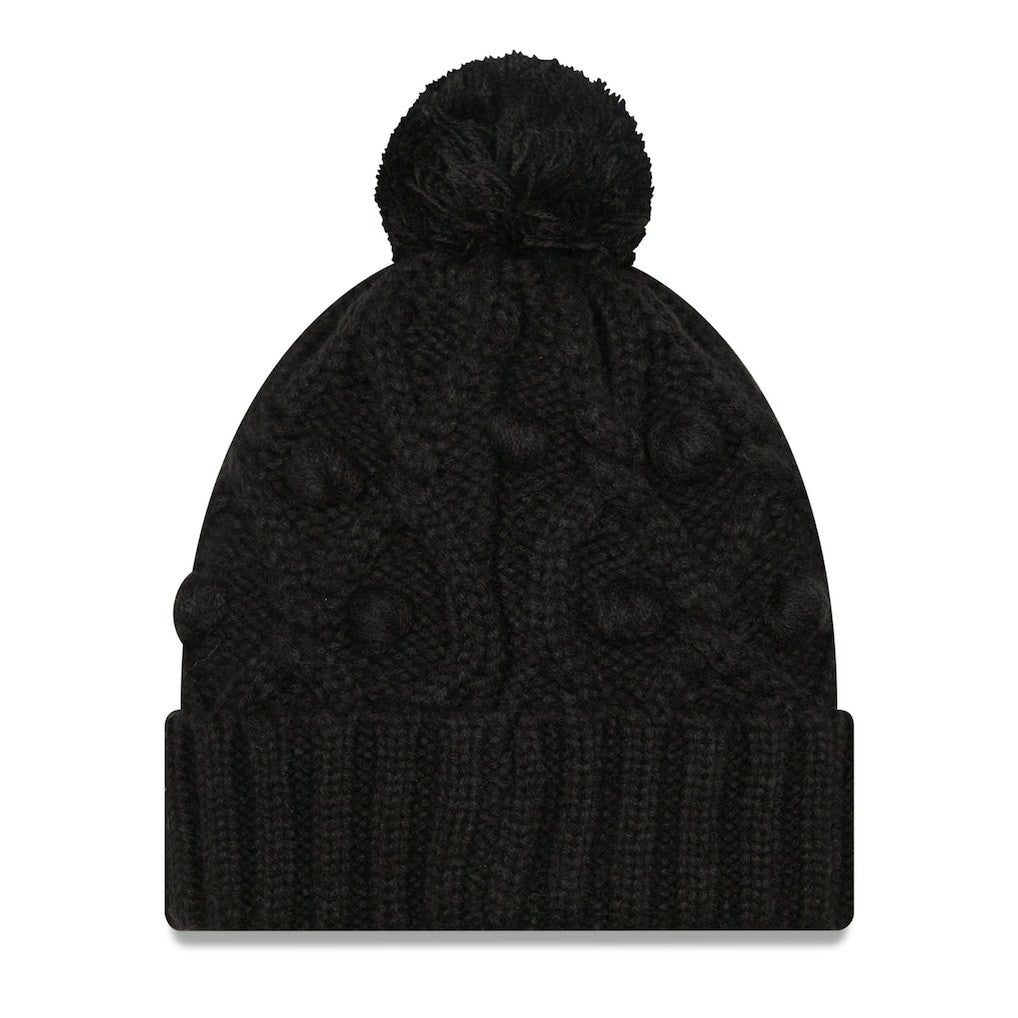 Pittsburgh Steelers New Era Women's Toasty Cuffed Knit Hat with Pom - Black on sale