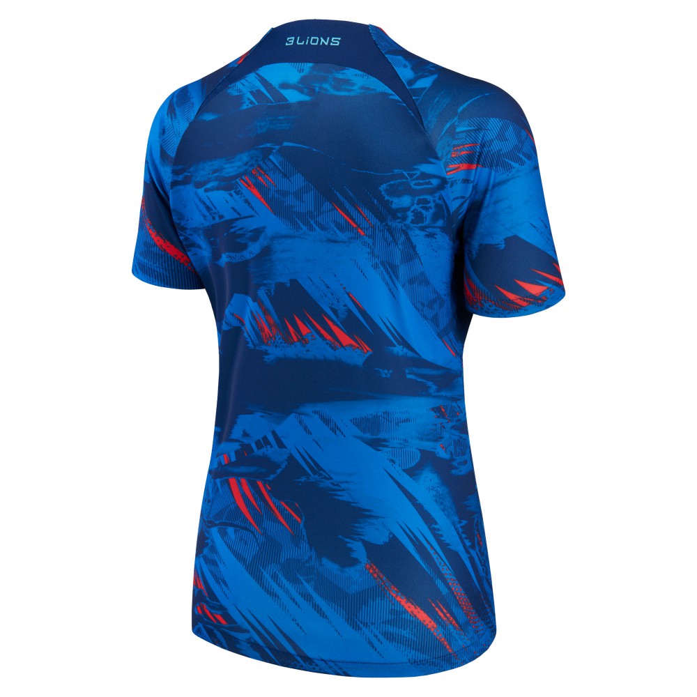 England National Team Women's 2022 Pre-Match Top - Blue | Nike on sale