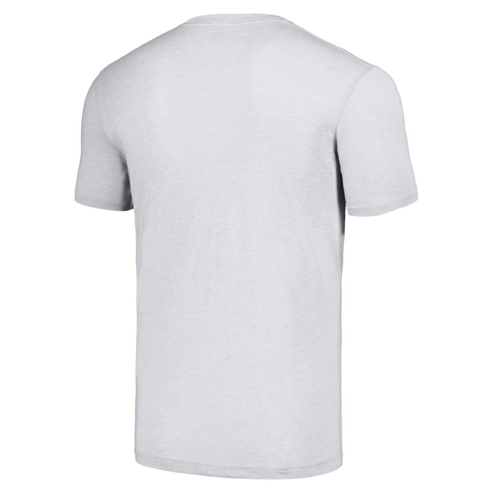 Chicago Cubs Homage Hyper Local Tri-Blend T-Shirt - Ash