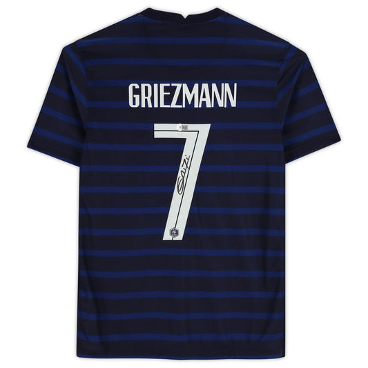 Antoine Griezmann France Autographed Blue Jersey | Fanatics shop