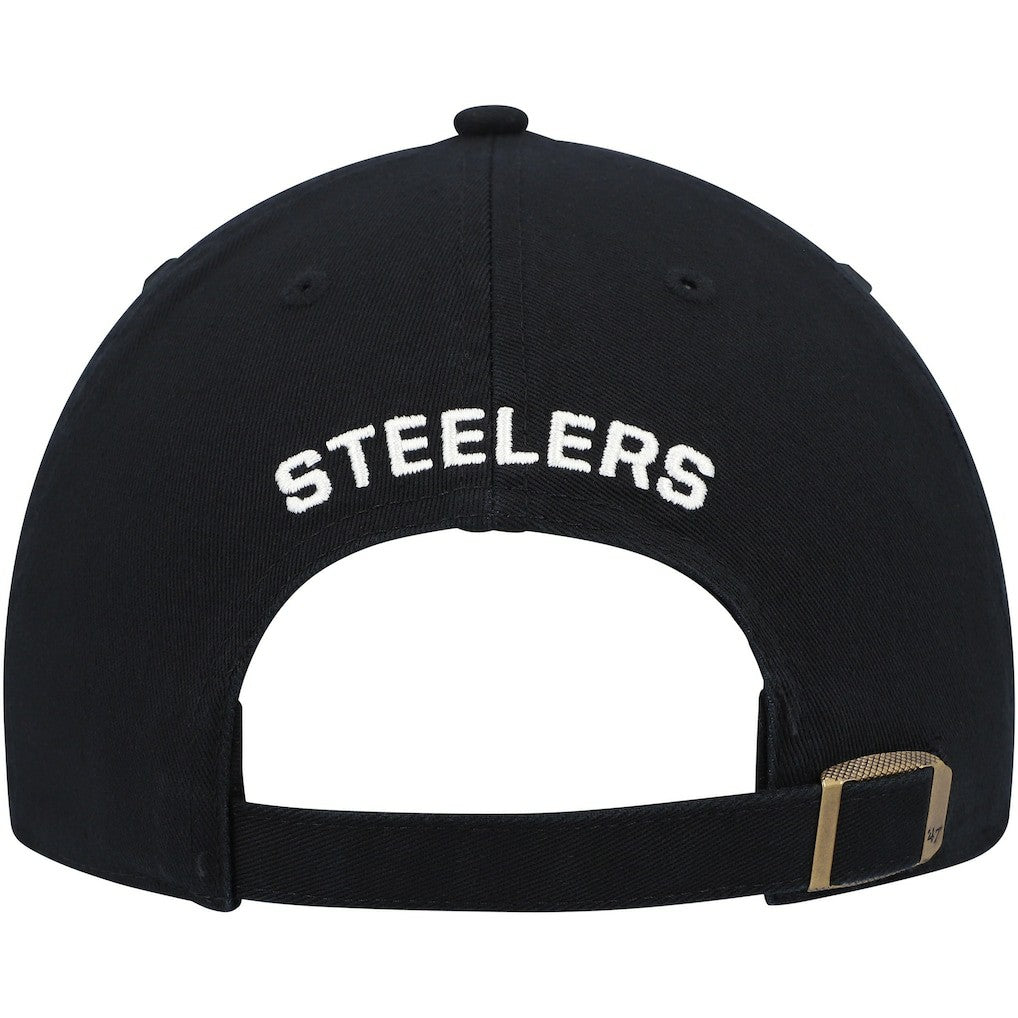 Pittsburgh Steelers '47 Women's Finley Clean Up Adjustable Hat - Black sale