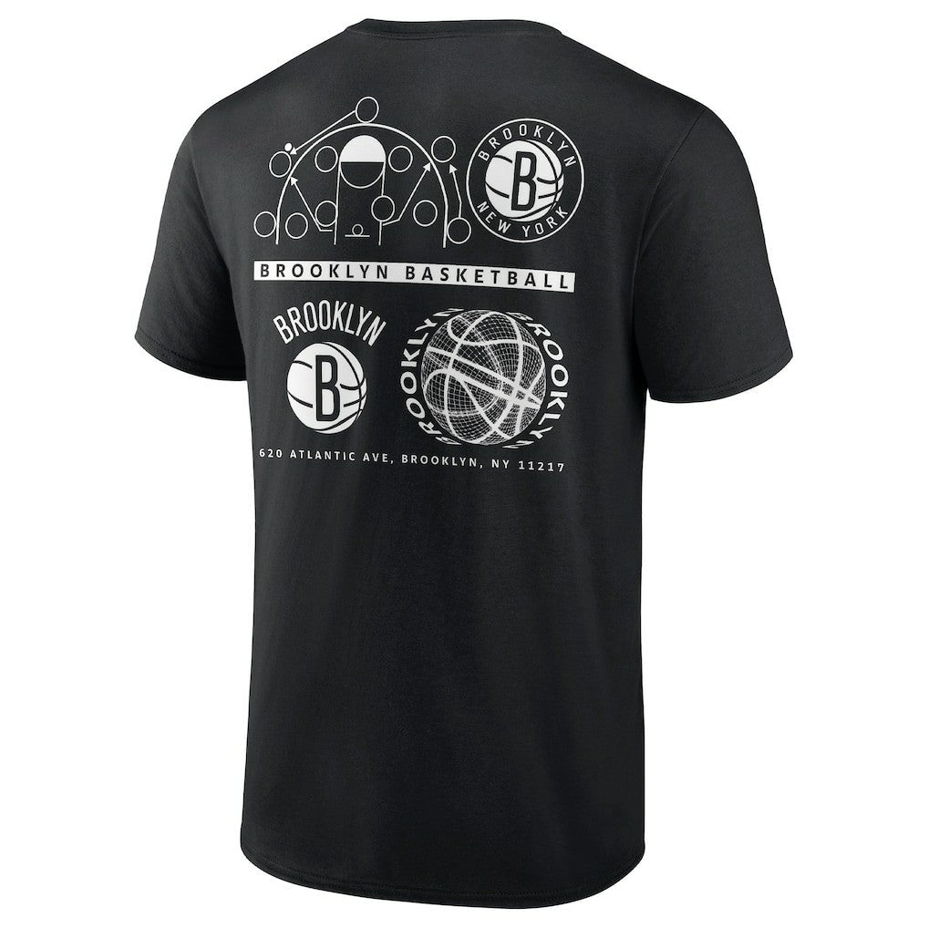 Brooklyn Nets Court Street Collective T-Shirt - Black | Fanatics on sale
