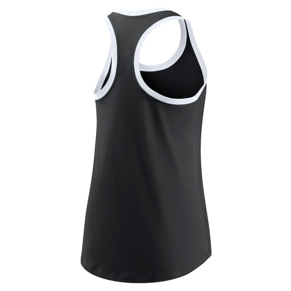 Chicago White Sox Women's Tech Tri-Blend Tank Top - Black | Nike