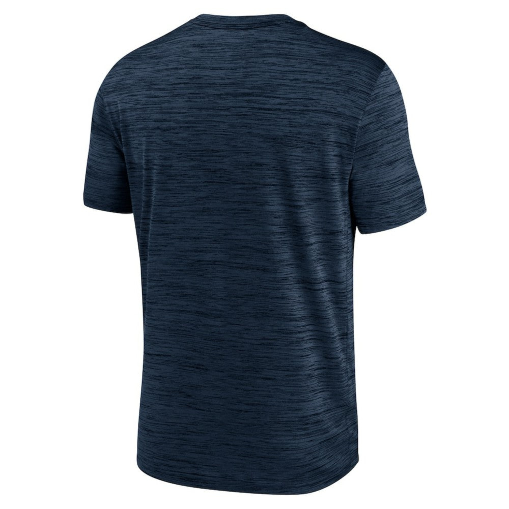 Tampa Bay Rays Logo Velocity Performance T-Shirt - Navy | Nike