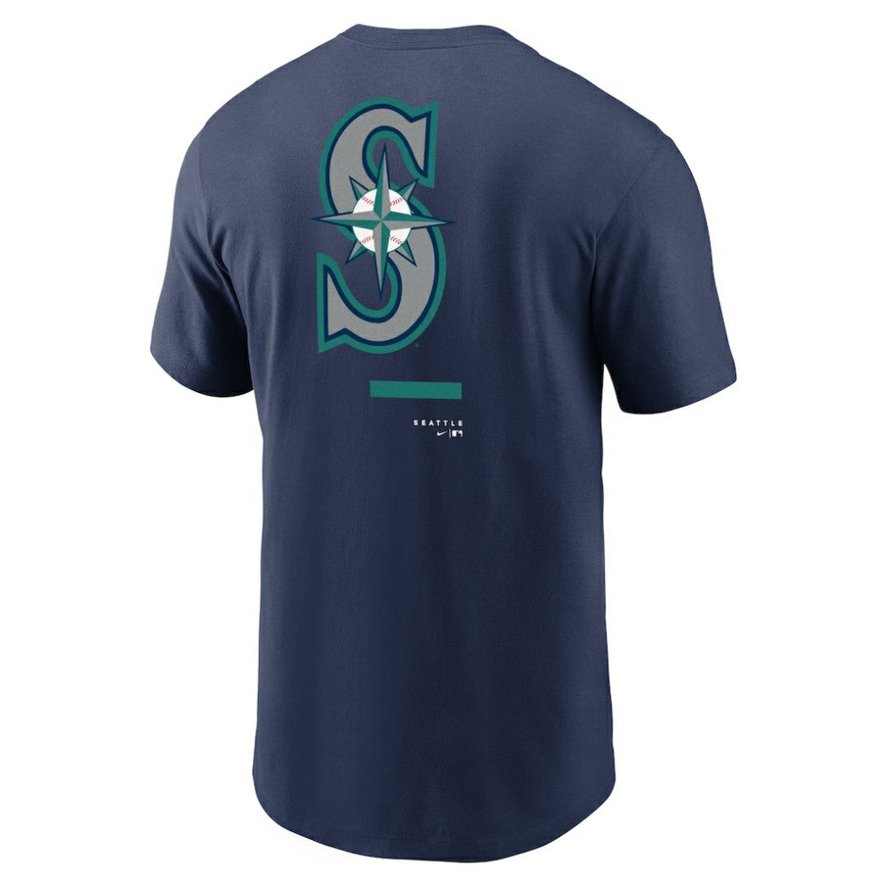 Seattle Mariners Over the Shoulder T-Shirt - Navy | Nike