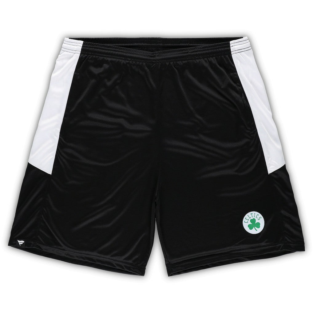 Boston Celtics Big & Tall Champion Rush Practice Shorts - Black | Fanatics shop