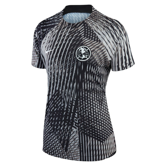 Club America Women's 2022/23 Pre-Match Raglan Performance Top - Black | Nike online
