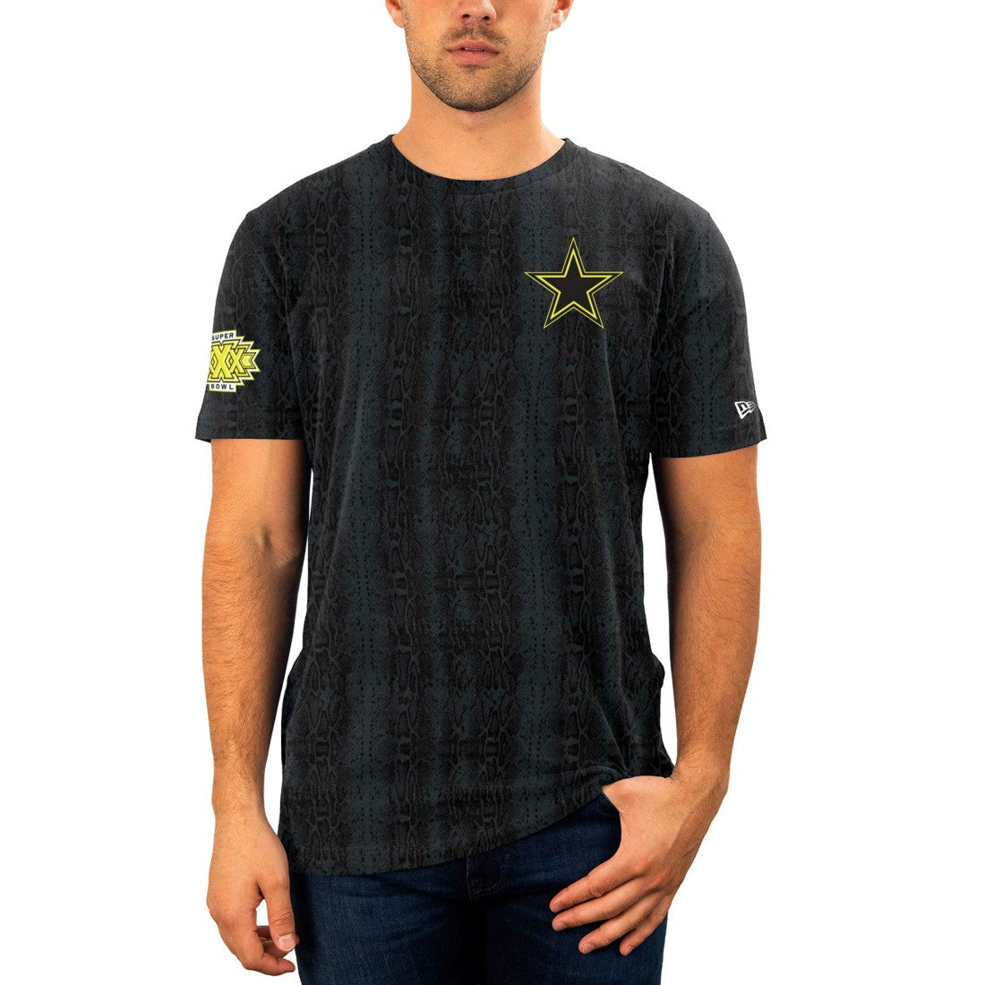 Dallas Cowboys New Era Summer Pop Snake T-Shirt - Black discount