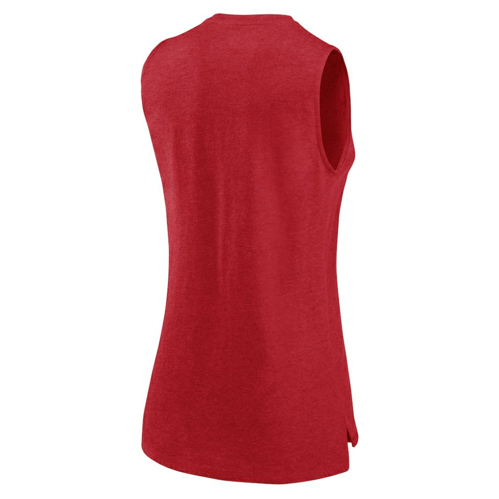 Washington Nationals Women's What Goes Around Tank Top - Heather Red