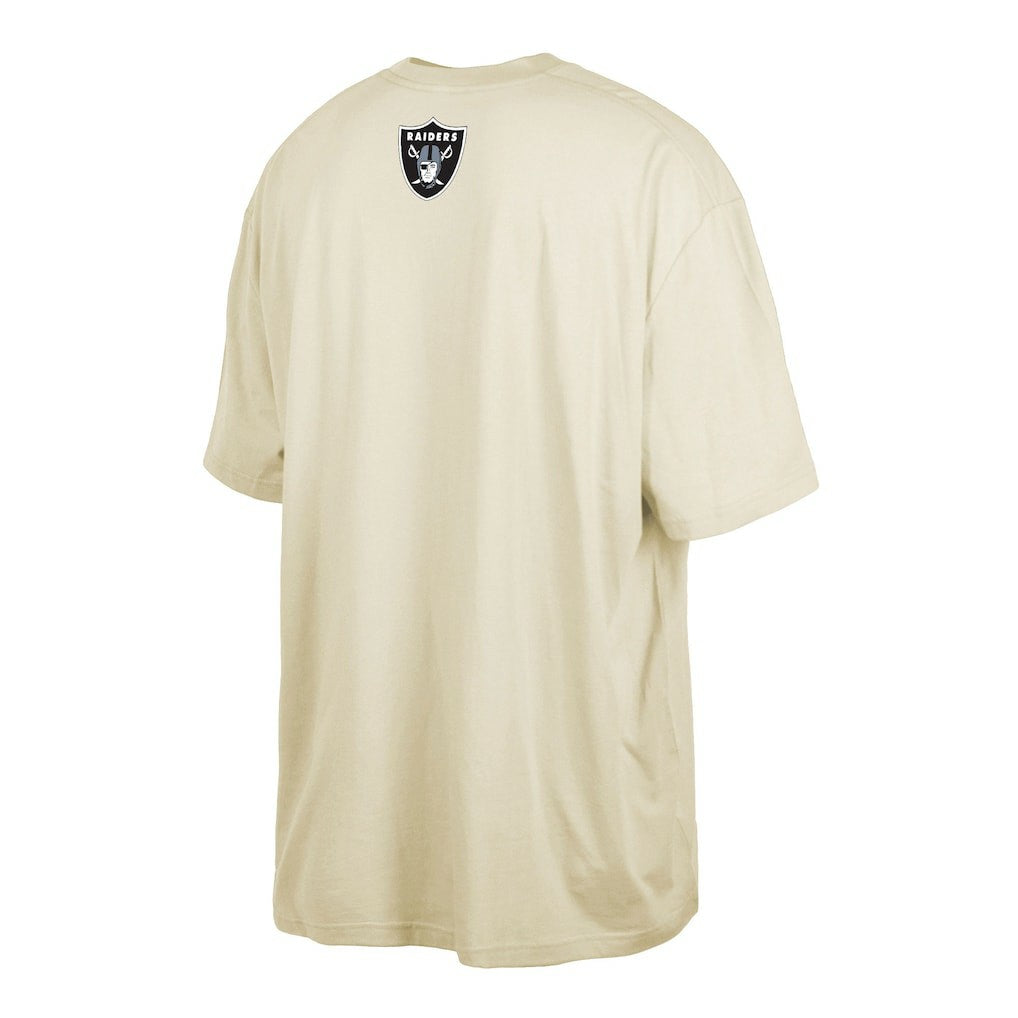 Las Vegas Raiders New Era 2023 NFL Draft Big & Tall T-Shirt - Cream on sale
