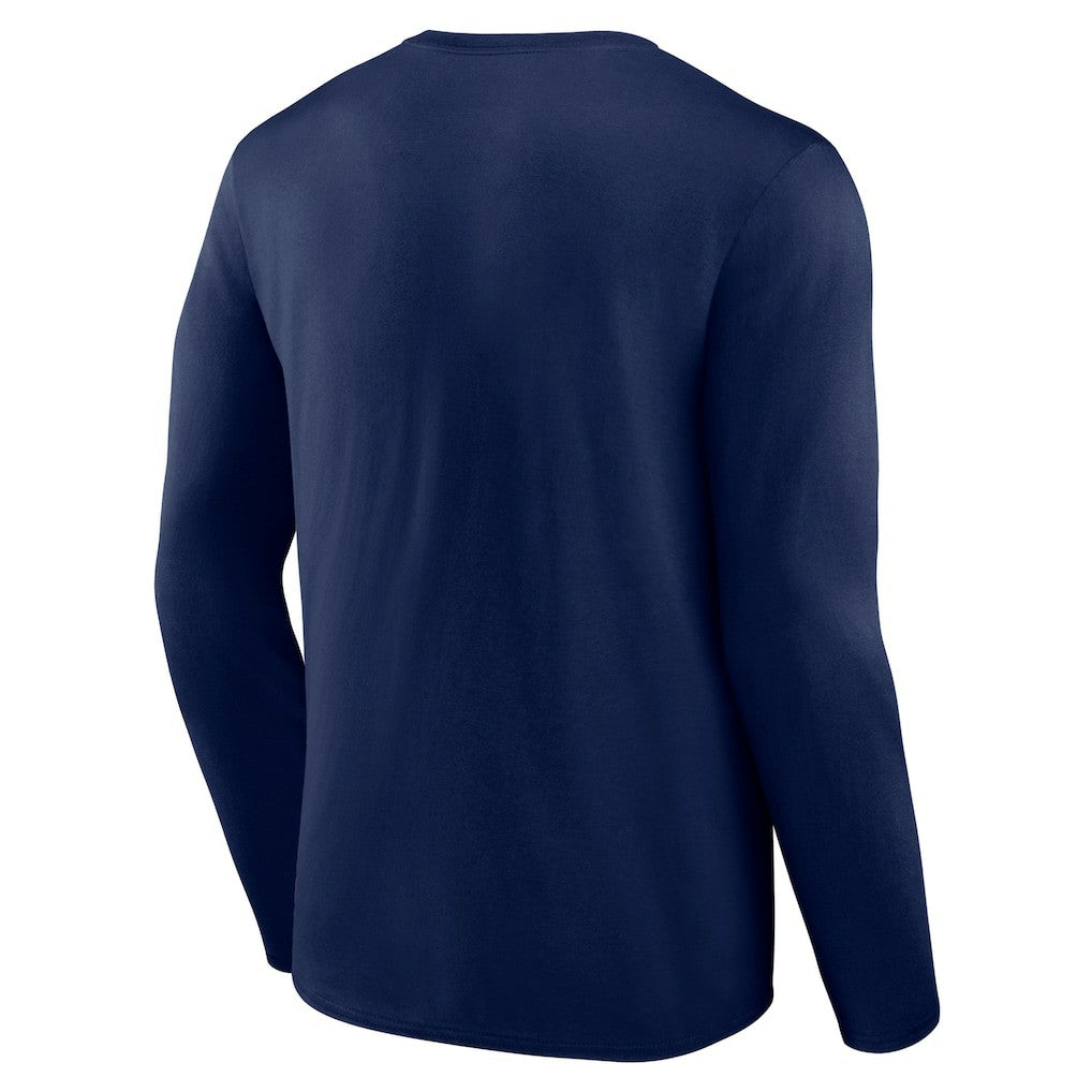 Indiana Pacers Let's Go Long Sleeve T-Shirt - Navy discount