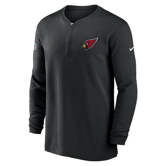 Arizona Cardinals 2023 Sideline Performance Long Sleeve Tri-Blend Quarter-Zip Top - Black | Nike outlet