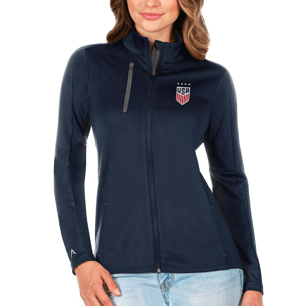 USWNT Antigua Women's Generation Full-Zip Jacket - Navy cheap