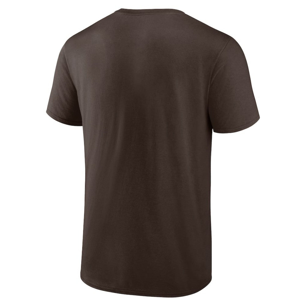 San Diego Padres 619 Beisbol T-Shirt - Brown