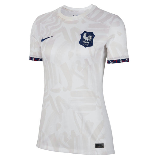 France Women's National Team Women's 2023 Away Stadium Replica Jersey - White | Nike online