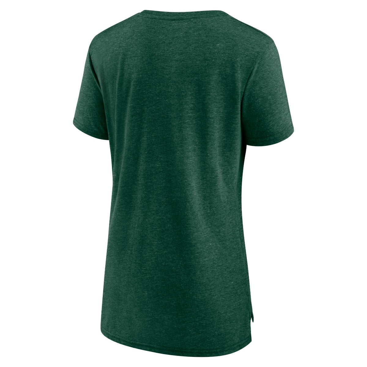 Milwaukee Bucks Women's Heritage Tri-Blend T-Shirt - Heather Hunter Green online