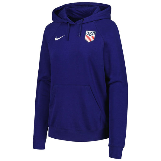 USMNT Women's Essential Raglan Pullover Hoodie - Navy | Nike for sale