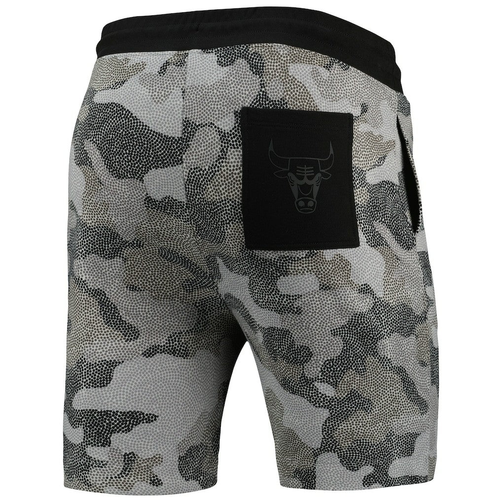 Chicago Bulls NBA x Hugo Boss Slam Camo Shorts - Black on sale