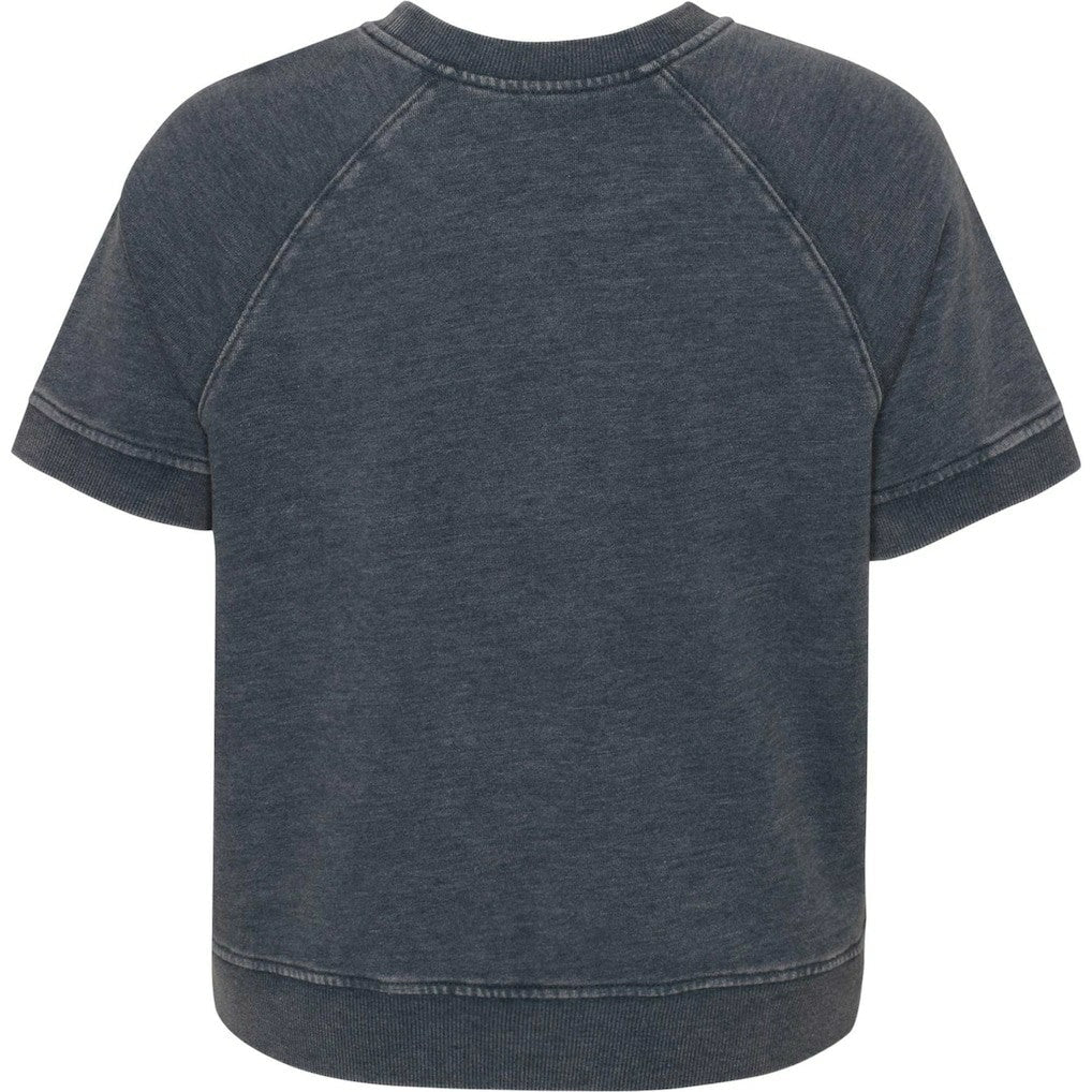 Las Vegas Raiders Girls Juniors Cheer Squad Raglan T-Shirt - Heather Charcoal discount