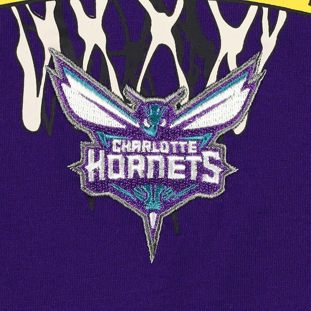 Charlotte Hornets Tommy Jeans Tim Backboard T-Shirt - Purple outlet