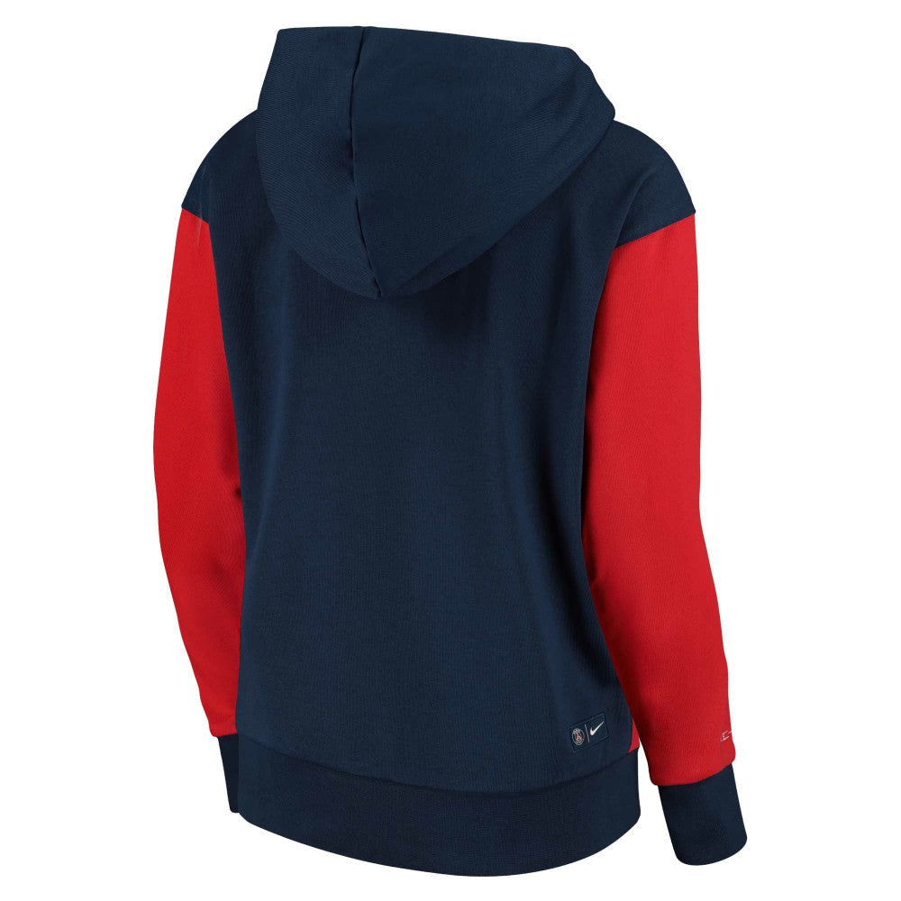 Paris Saint-Germain Women's Standard Issue Pullover Hoodie - Navy/Red | Nike cheap