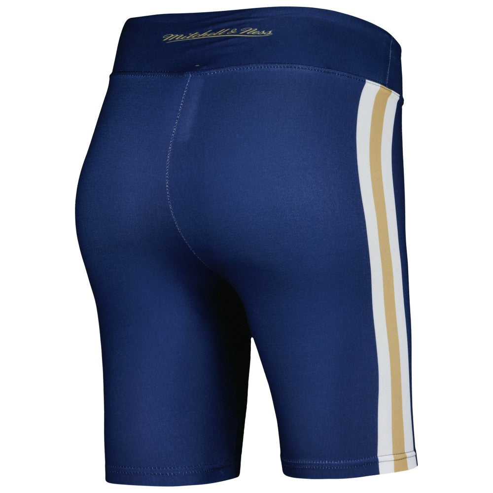 Houston Astros Women's Biker Shorts - Navy | Mitchell & Ness