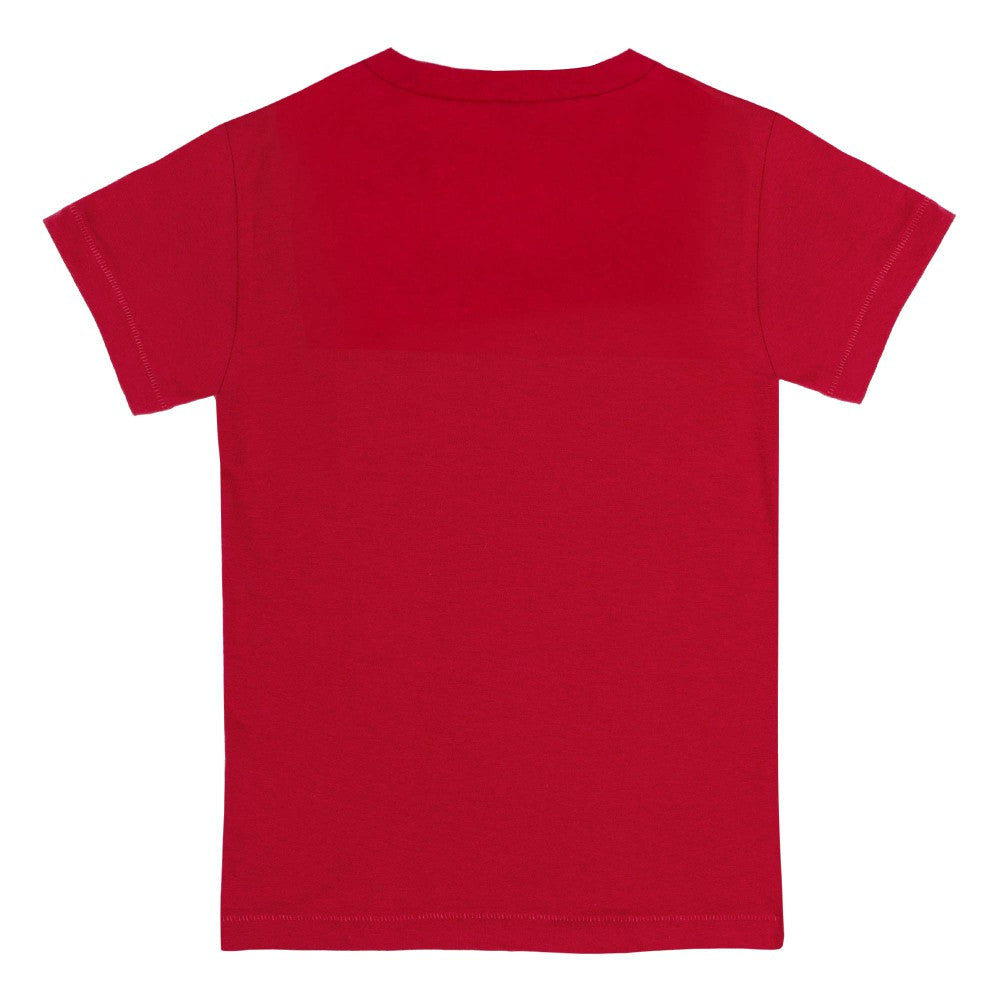 Los Angeles Angels Tiny Turnip Youth Base Stripe T-Shirt - Red