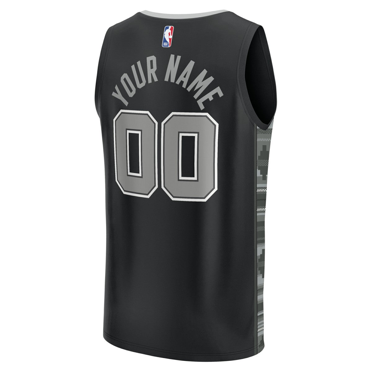 San Antonio Spurs Youth Fast Break Replica Custom Jersey - Statement Edition - Black | Fanatics discount