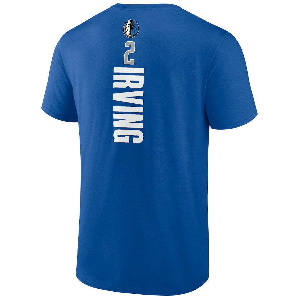 Kyrie Irving Dallas Mavericks Playmaker Name & Number T-Shirt sale - Royal online