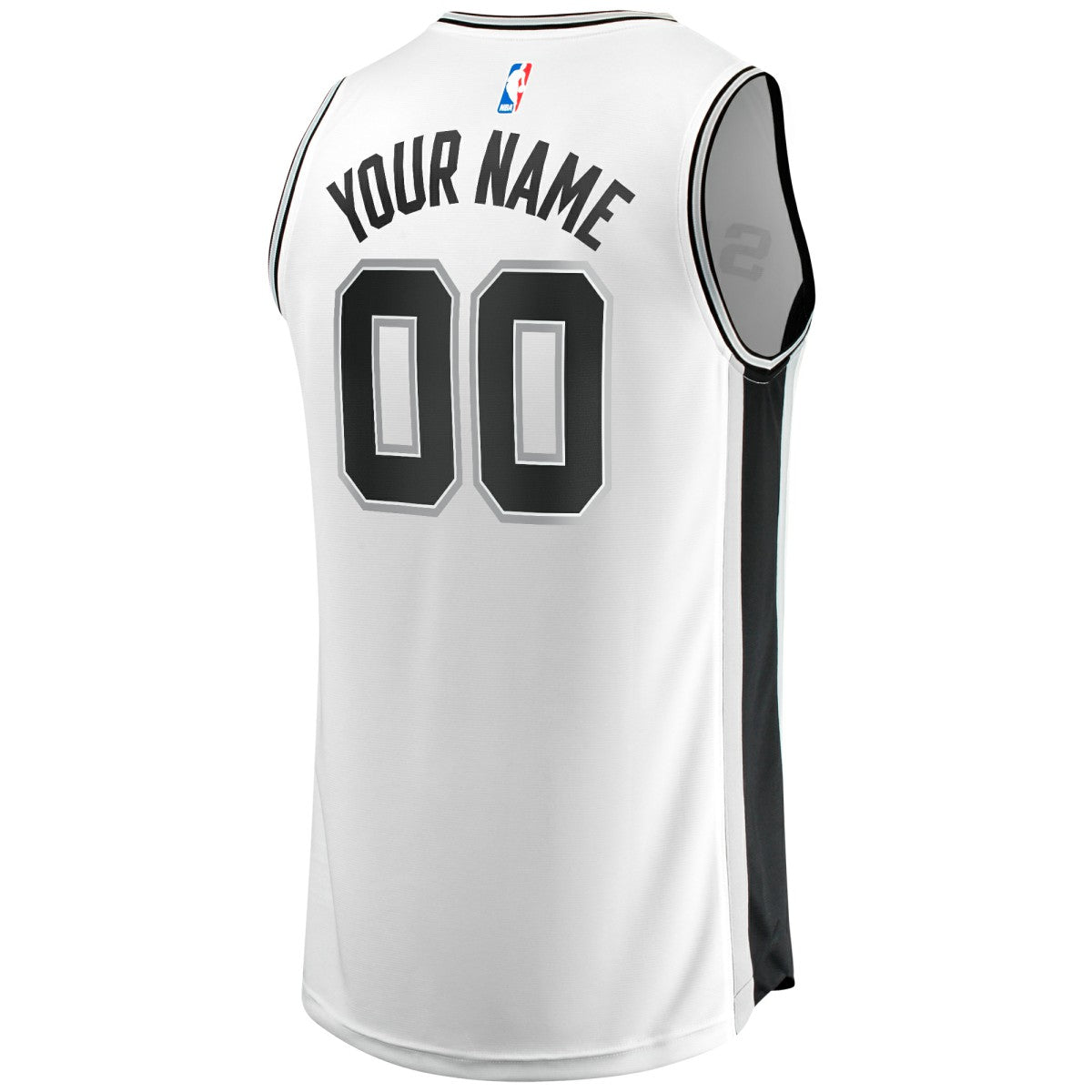 San Antonio Spurs Youth Fast Break Replica Custom Jersey - Association Edition - White | Fanatics online