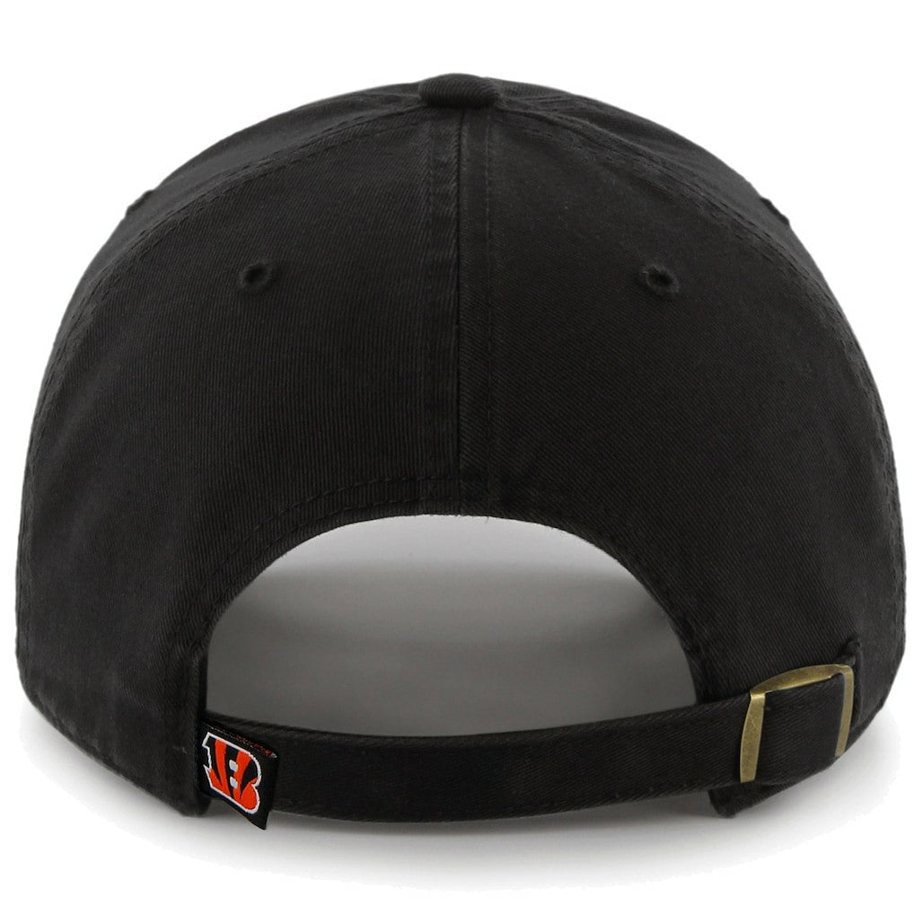 Cincinnati Bengals '47 Brand Cleanup Adjustable Hat - Black discount
