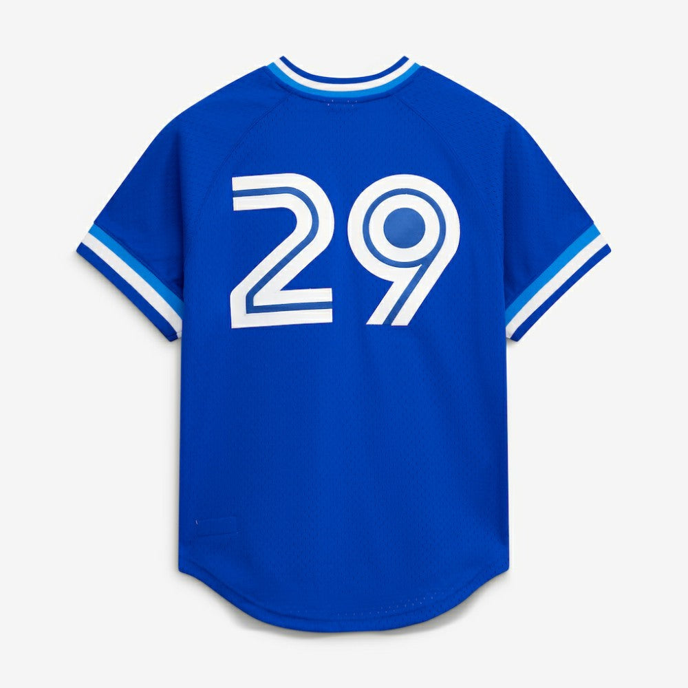 Joe Carter Toronto Blue Jays Authentic Batting Practice Jersey - Royal | Mitchell & Ness