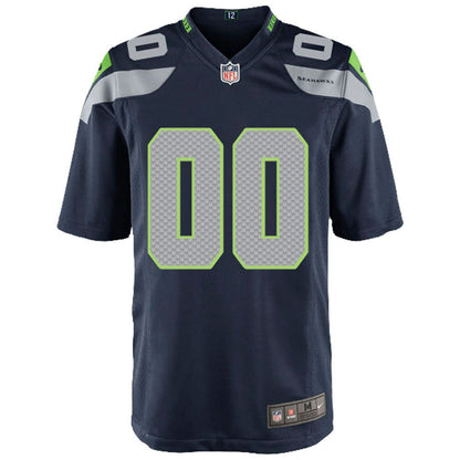 Seattle Seahawks Youth Custom Game Jersey - College Navy | Nike sale
