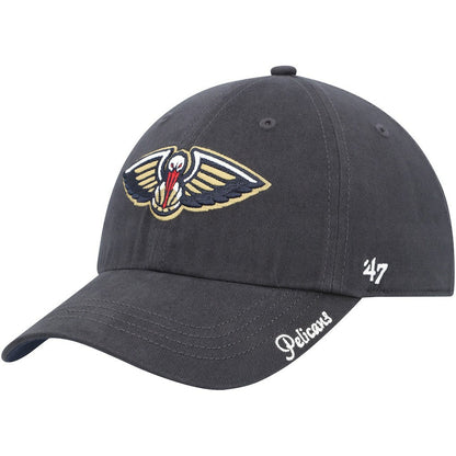 New Orleans Pelicans '47 Women's Miata Clean Up Adjustable Hat - Navy | 47 brand for sale