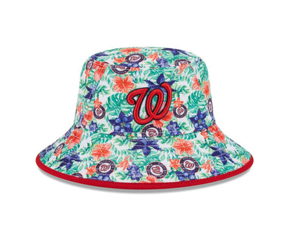 Washington Nationals Tropic Floral Bucket Hat | New Era