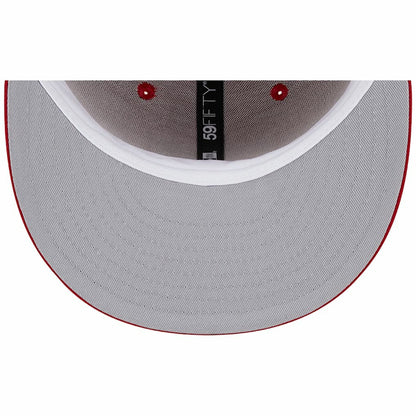 Pittsburgh Steelers New Era Super Bowl XLIII Main Patch 59FIFTY Fitted Hat - Scarlet cheap