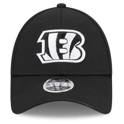 Cincinnati Bengals New Era Youth Main B-Dub 9FORTY Adjustable Hat - Black cheap
