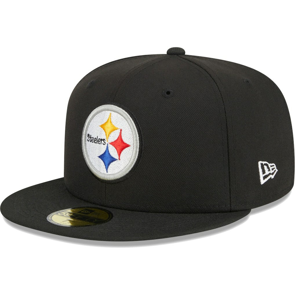 Pittsburgh Steelers New Era Main 59FIFTY Fitted Hat - Black outlet