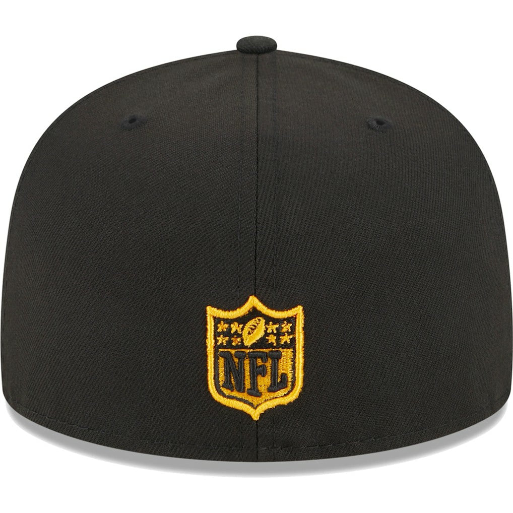 Pittsburgh Steelers New Era Main 59FIFTY Fitted Hat - Black outlet